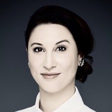 professional woman smiling at camera